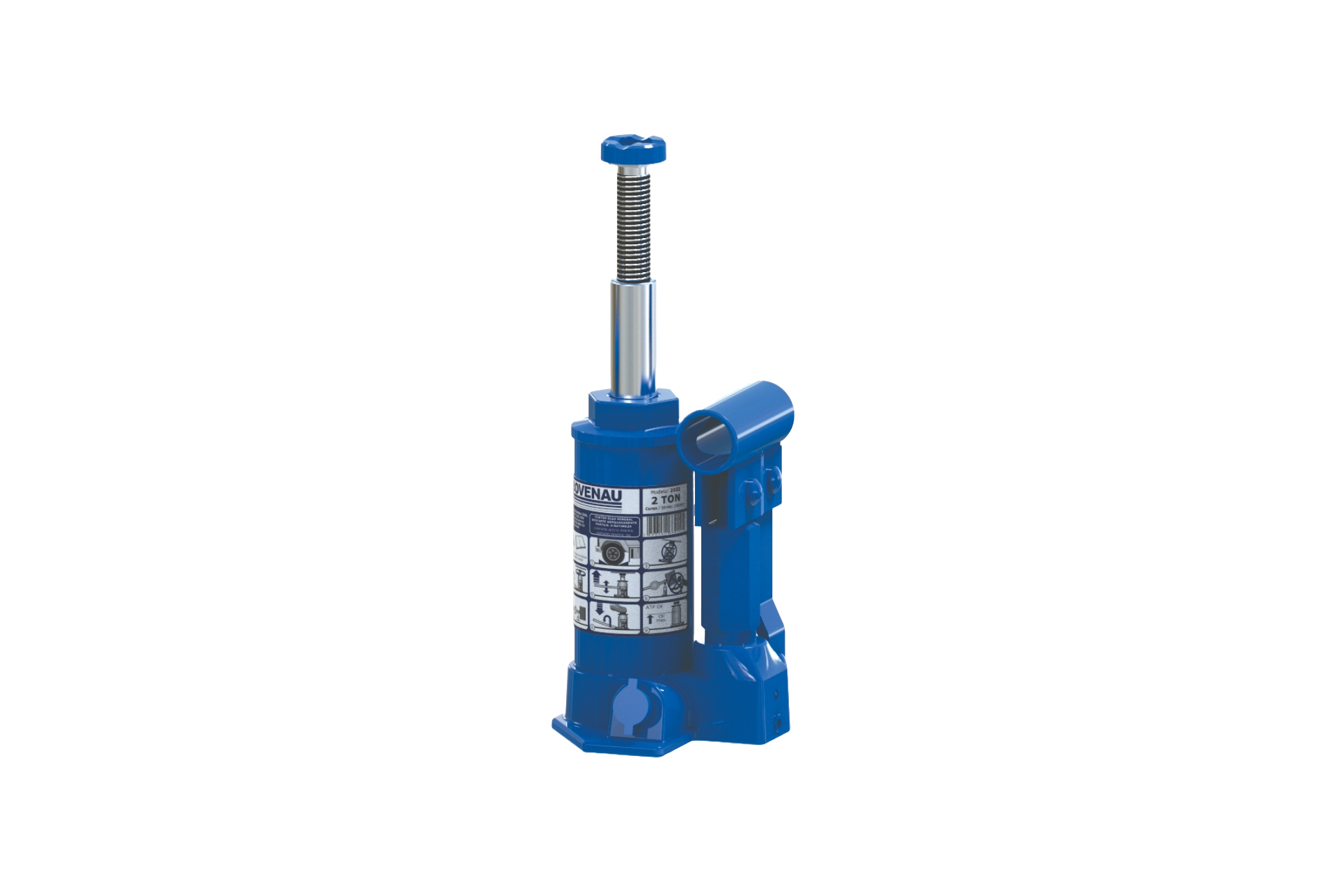 Macaco Garrafa Nacional 2102 MT2 Toneladas Bovenau